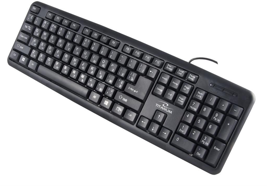 Keyboard Esperanza TK101UA Cable Black US (TK101UA)