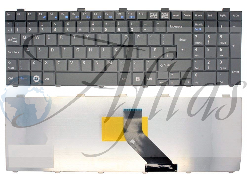 Klaviatūra Fujitsu-Siemens LifeBook A512, A530, A531