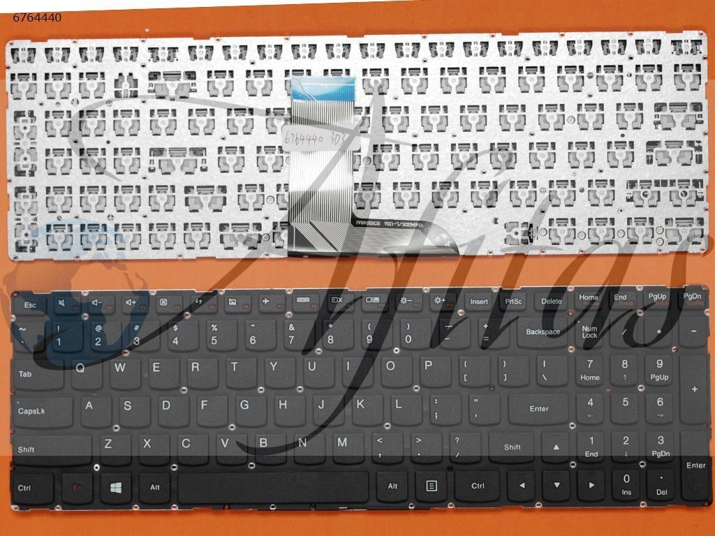 Klaviatūra Lenovo Ideapad 700-15Isk  su pašvietimu