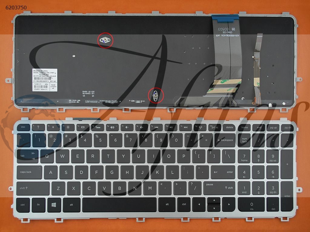 Klaviatūra HP ENVY 15-J 15-J000 17-J 17-J000 15t-j000