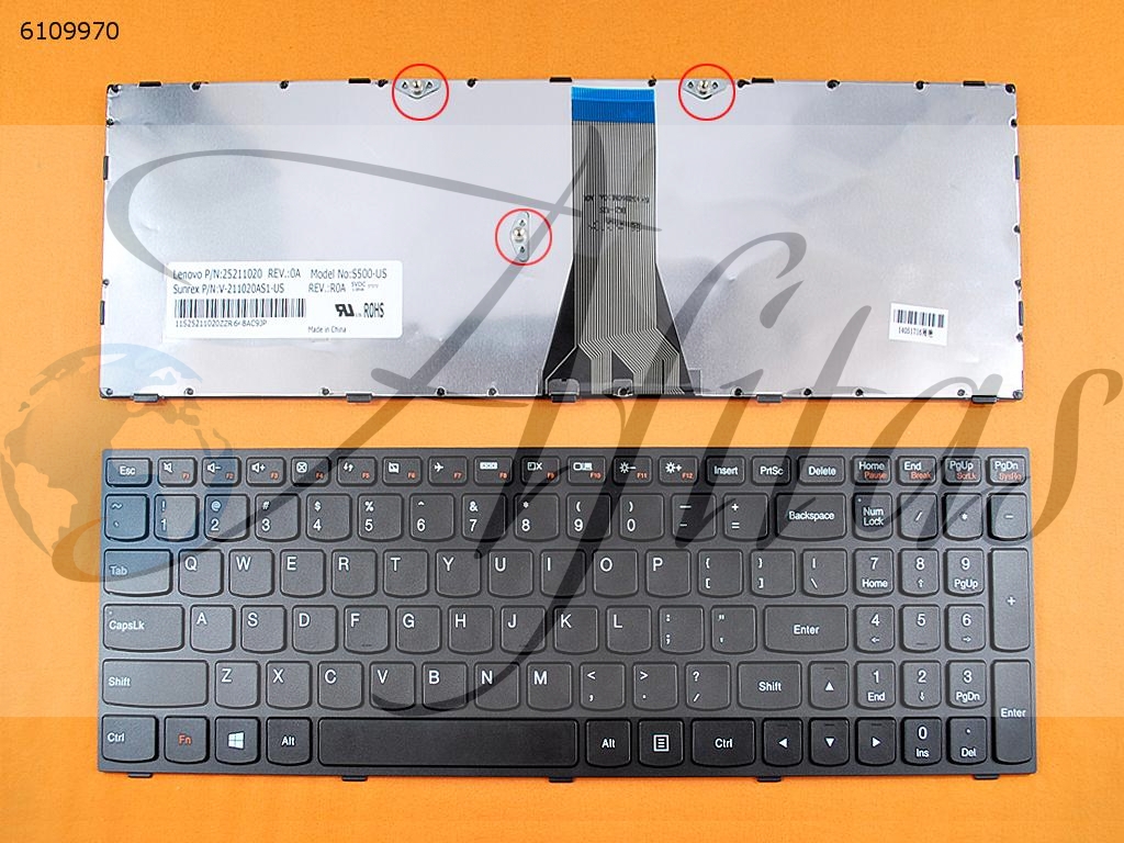 Klaviatūra Lenovo Idealpad G50-30 G50-70