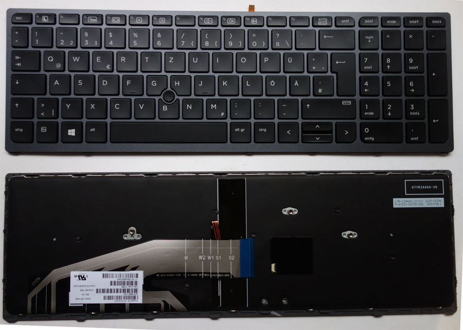 Klaviatūra HP  ZBook 15 G3 G4 17 G3 G4  G5