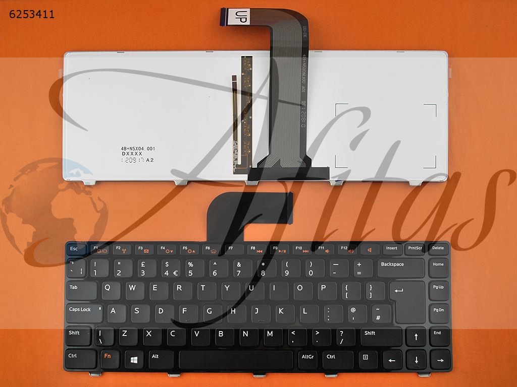 Klaviatūra Dell XPS 15 L502X su apšvietimu