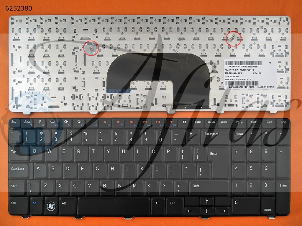 Klaviatūra Dell Inspiron 17R N7010