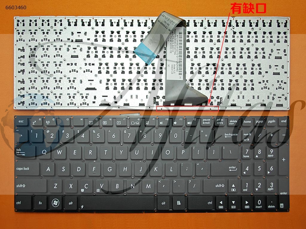 Asus kompiuterio klaviatura  X550L X550LA X550LB X550LC