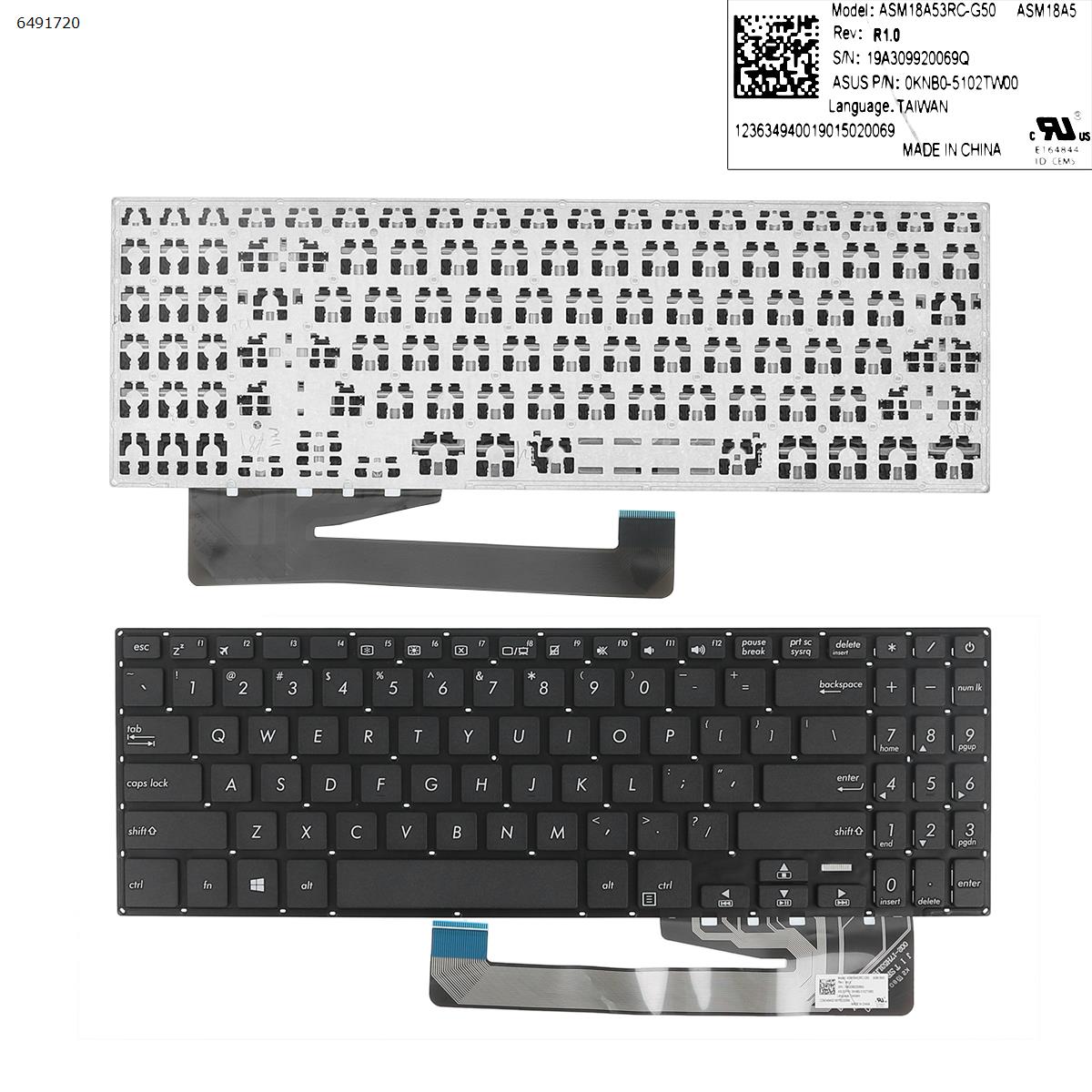 Klaviatūra Asus YX560 YX560UD X560 X560UD    US