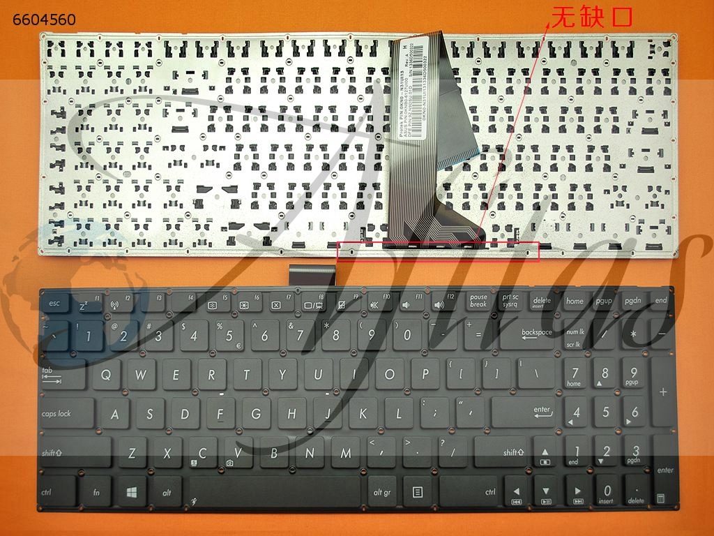 Klaviatūra  ASUS K56 K56C K56CB K56CM K56CA S56CA S56CM