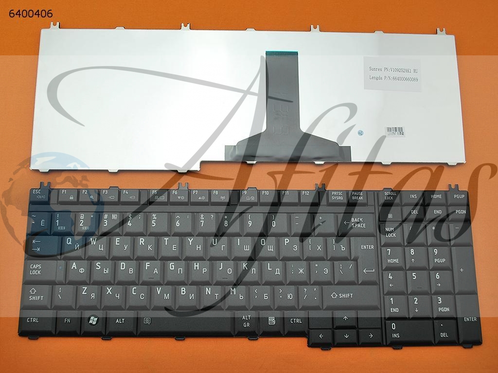 Klaviatūra Toshiba Satellite L350 L500