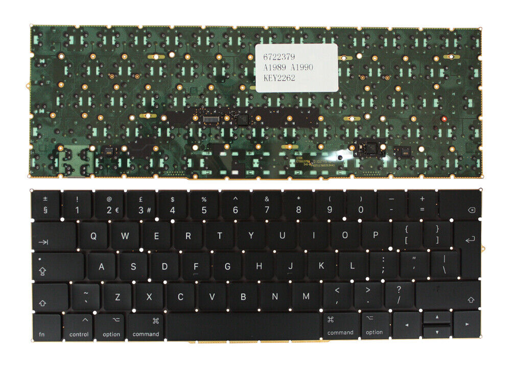 Klaviatūra  Apple MacBook Pro 13&#8243; A1989 15&#8243; A1990  UK