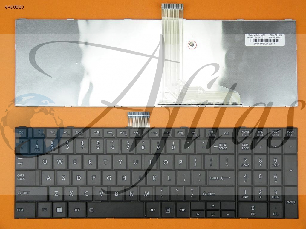 Klaviatūra Toshiba Satellite C850 C850D