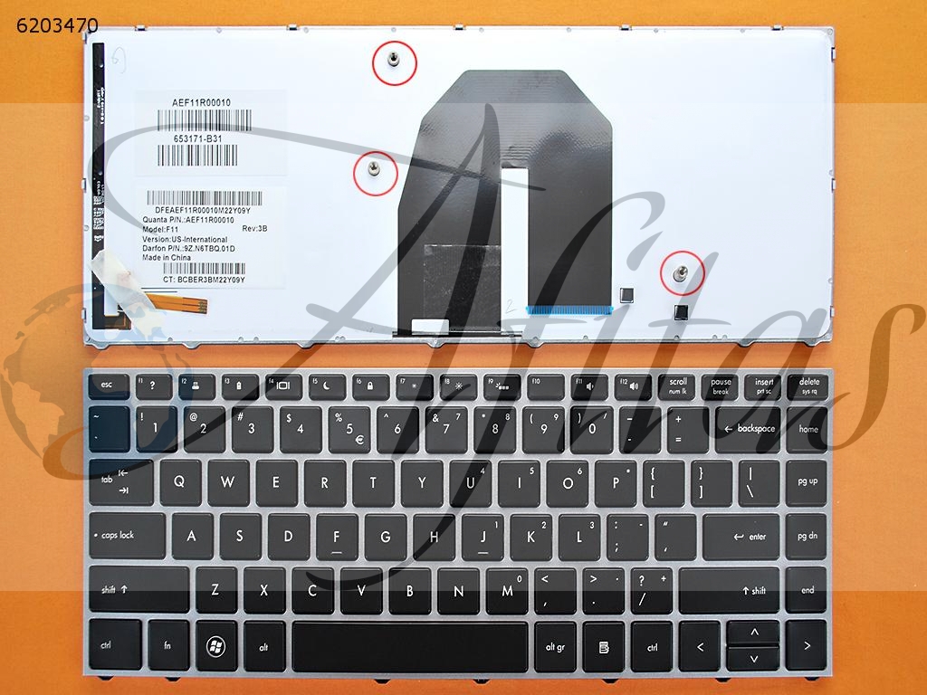 Klaviatūra HP Probook 5330 5330M