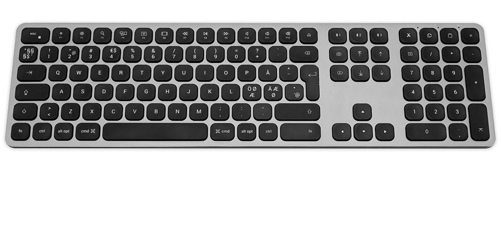 Klaviatūra SATECHI Wireless for up to 3 devices - Nordic Layout ST-AMBKM-ND