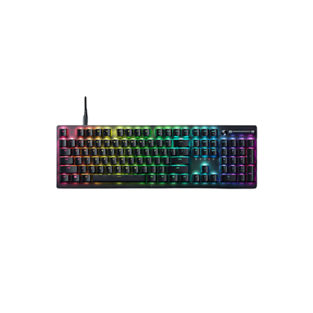 Klaviatūra Razer  Deathstalker V2  Black  Gaming keyboard  Wired  RGB LED light  NORD