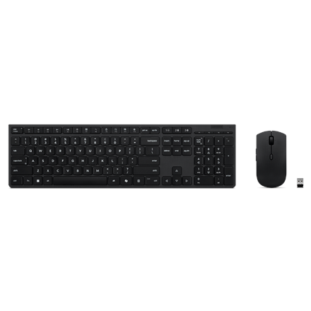 Klaviatūra Lenovo Professional  Keyboard and Mouse Combo  Wireless  US English  Bluetooth  Grey