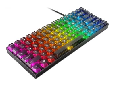 Klaviatūra Lenovo Legion K510 Mini Pro, žaidimų, laidinė, nordic, ruda, taktilinė