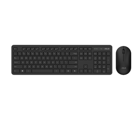 Klaviatūra Asus CW100 KEYBOARD+MOUSE/BK/EST/104