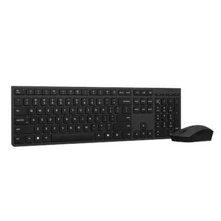 Klaviatūra Lenovo Professional  Keyboard and Mouse Combo  Wireless  Lithuanian  Bluetooth  Grey