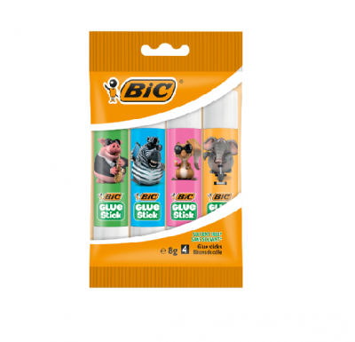 Bic Pieštukiniai klijai Eco Glue Stick Deco, 8 gr., 4 vnt 950640