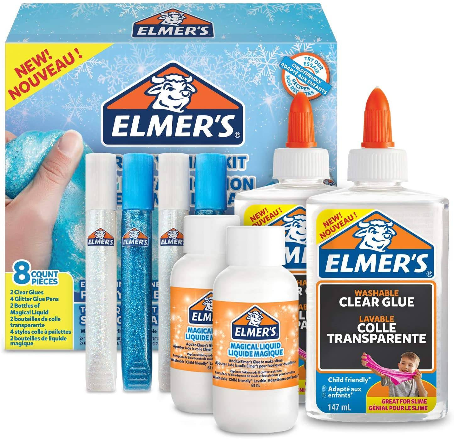 Elmer's rinkinys Frosty Slime - 2077254