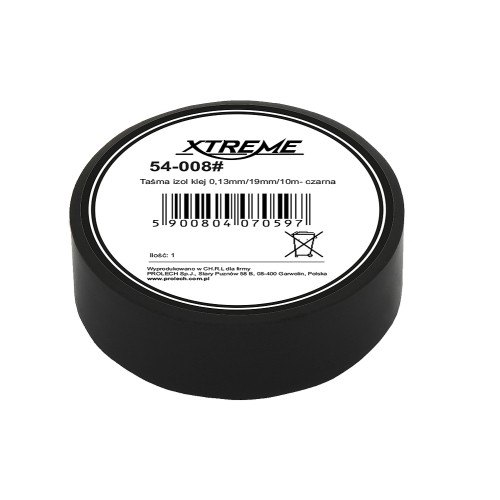 Xtreme 54-010 PVC izoliacinė juosta 0,15 MM X15 MM X10 M