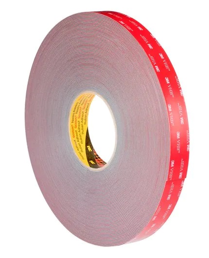 Dvipusė lipni juosta VHB GPH-110GF 12mm x 1.1mm x 33m, pilka, 3M