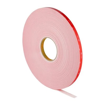 Dvipusė lipni juosta VHB LSE-110WF 9mm x 1.1mm x 33m, balta, 3M