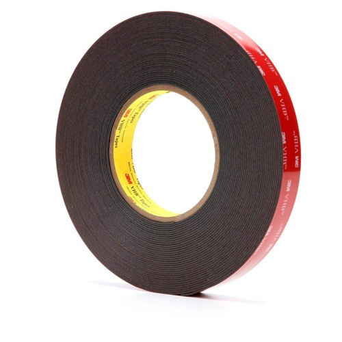 Dvipusė lipni juosta VHB 5952F 12mm x 1.1mm x 33m, juoda, 3M