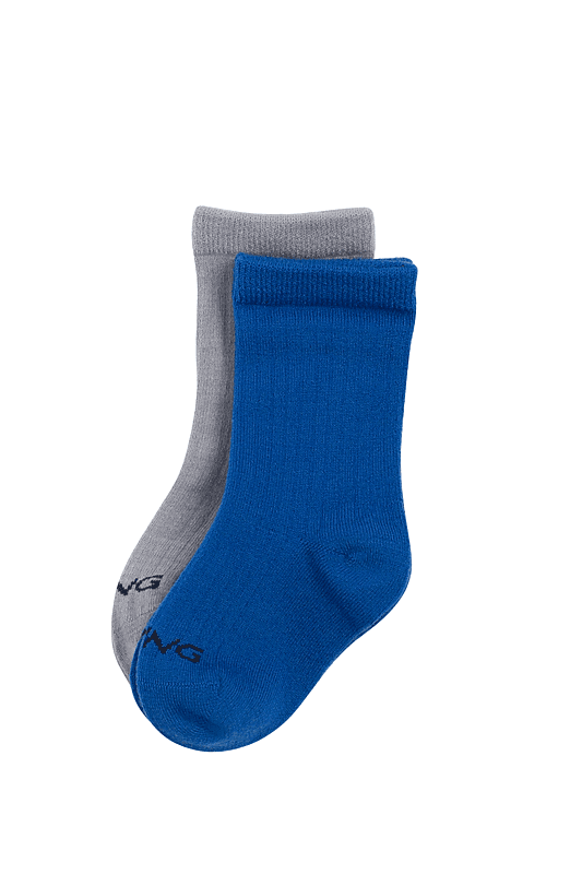 Viking termo kojinės Toasty 2 Pack Wool Socks. Spalva tamsiai mėlyna / pilka