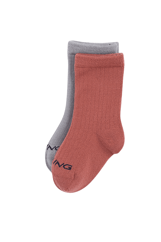 Viking termo kojinės Toasty 2 Pack Wool Socks. Spalva koralų / pilka 2024