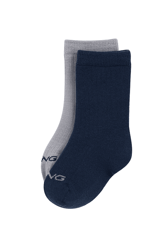 Viking termo kojinės Toasty 2 Pack Wool Socks. Spalva tamsiai mėlyna / pilka