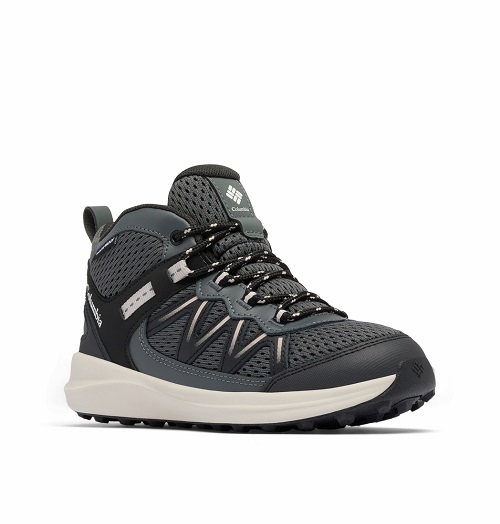 Naujiena! Columbia batai Youth Peakfreak Rush Mid Waterproof. Spalva juoda / pilka