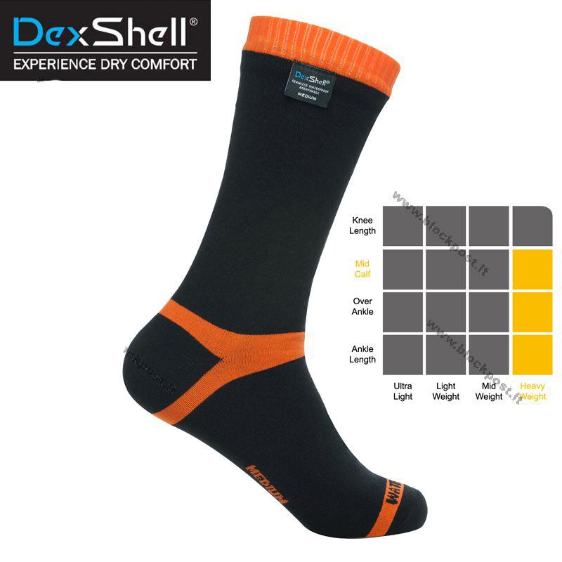 Neperšlampamos kojinės DexShell Hytherm Pro S