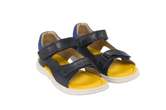 Naujiena! Viking basutės Edel Sandal 2V. Spalva tamsiai mėlyna
