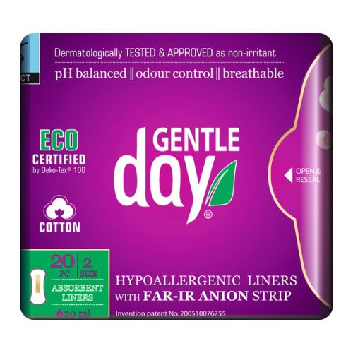 Higieniniai įklotai GENTLE DAY ANION, 20 vnt.