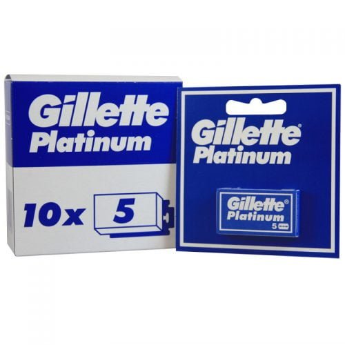 Skutimosi peiliukai GILLETTE PLATINUM, 5 vnt.