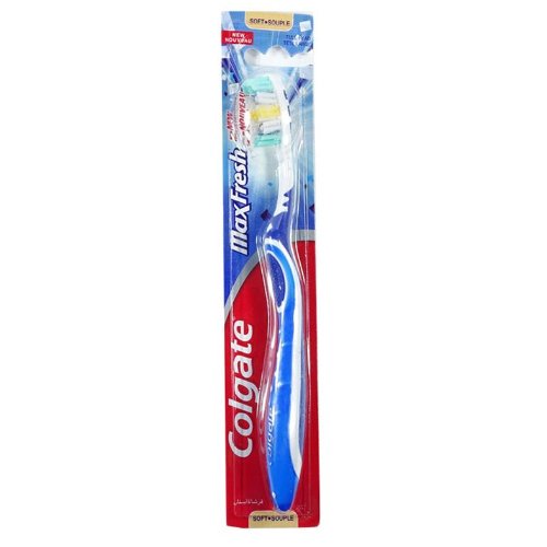 Dantų šepetėlis COLGATE MAX FRESH SOFT, 1 vnt.