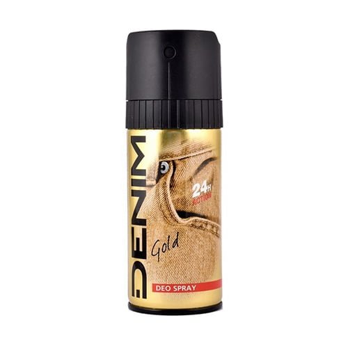 Vyriškas purškiamas dezodorantas DENIM GOLD, 150 ml