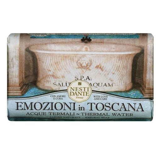 Tualetinis muilas NESTI DANTE EMOZIONI IN TOSCANA ACQUE TERMALI, 250 g