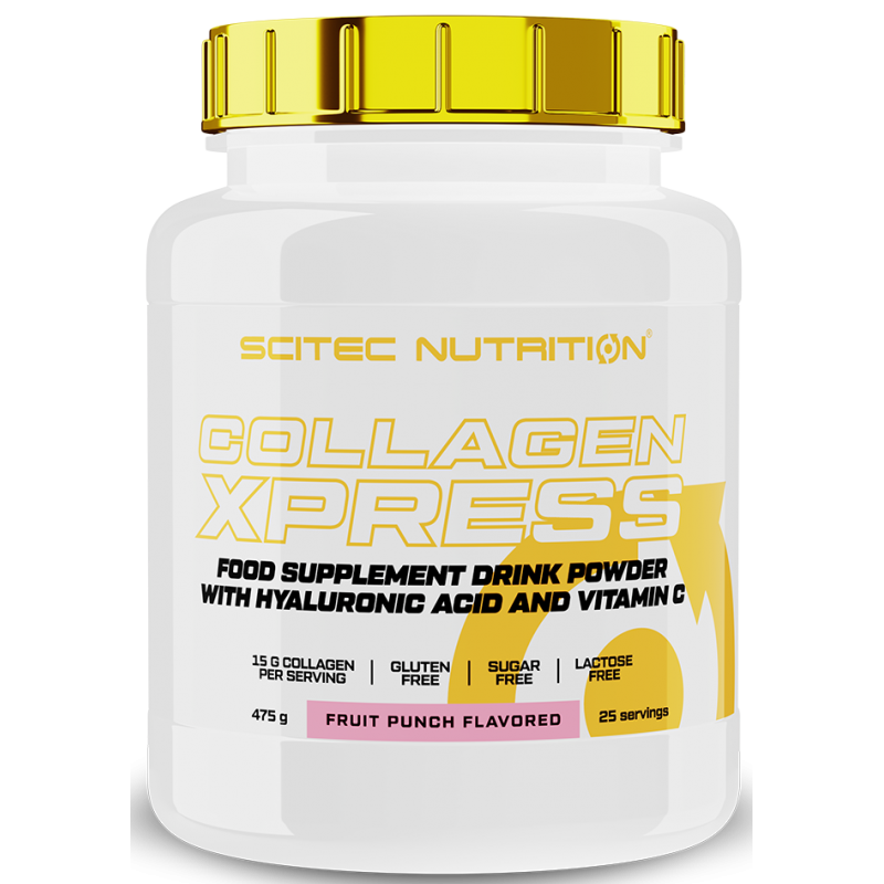 Scitec Collagen Xpress 475 g. - Fruit Punch skonis