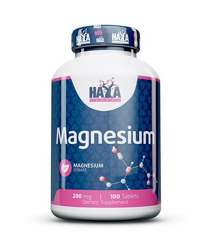 Haya Labs Magnesium 100 tabl. (Magnio citratas)