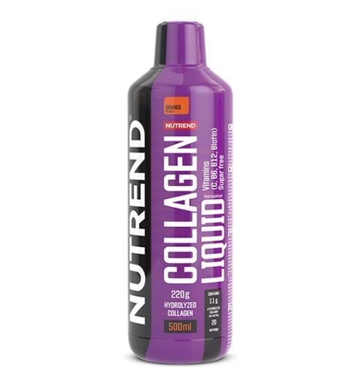 Nutrend Collagen Liquid 500ml. - Apelsinų Skonis