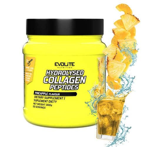 EvoLite Hydrolysed Collagen Peptides 300 g. - Pineapple skonis