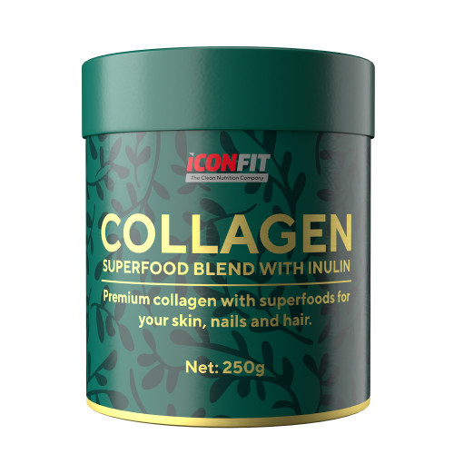 Iconfit Collagen Superfoods Kolageno supermaistas, Raspberry-Blackcurrant