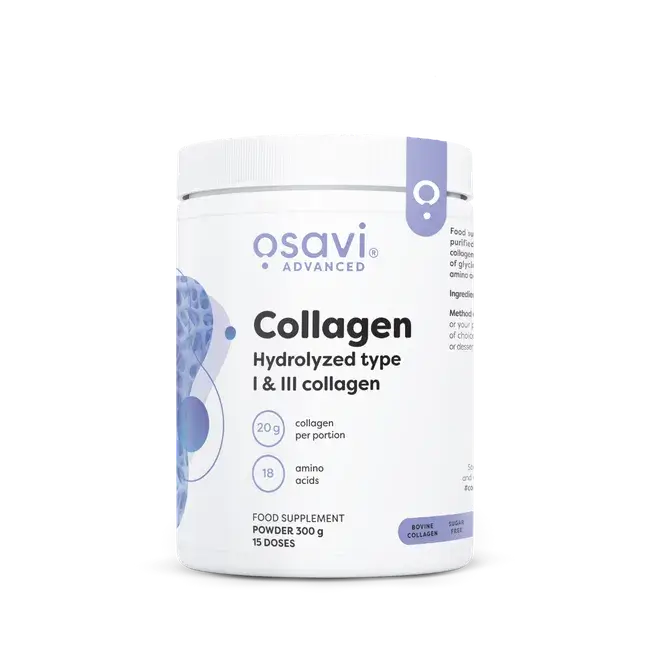 OSAVI Collagen Peptides Hydrolyzed Type 1 & 3 - 300g