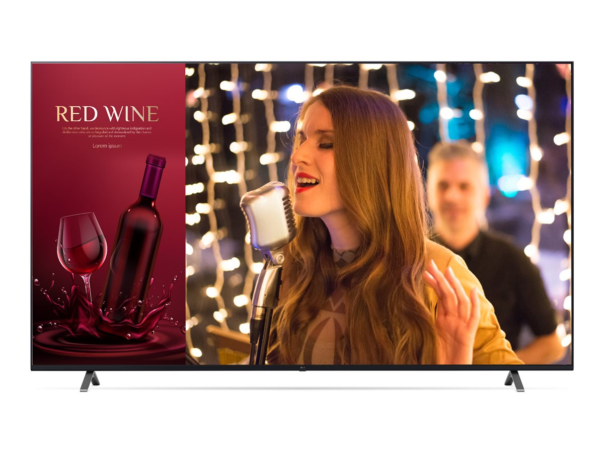 LG | 75UN640S0LD | 75 " | Landscape | 16/7 | WebOS22 | 330 cd/m² | N/A ° | N/A °