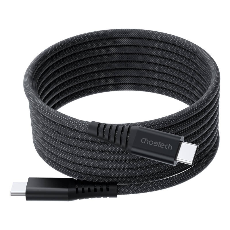 "Choetech" XCC-1051 USB-C į USB-C kabelis, PD 240W 1,8 m (juodas)