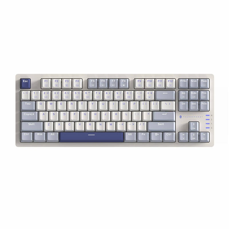 "Thunderobot K87Wired Mechanical Keyboard" raudonas jungiklis