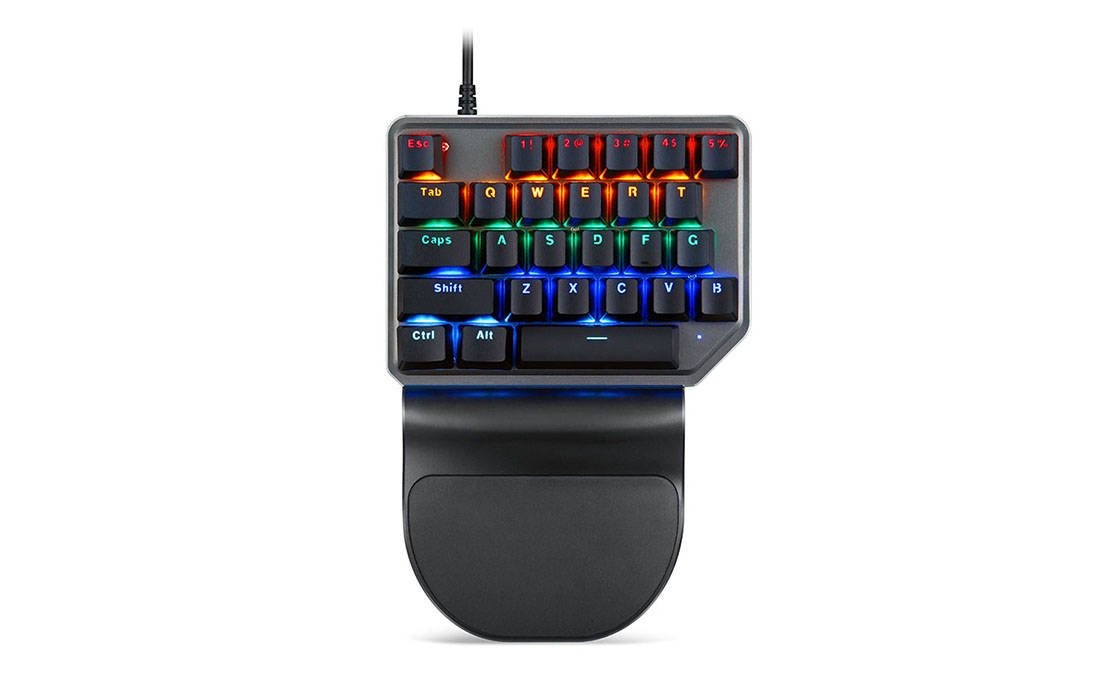 Mechaninė žaidimų klaviatūra WASD Motospeed K27 RGB