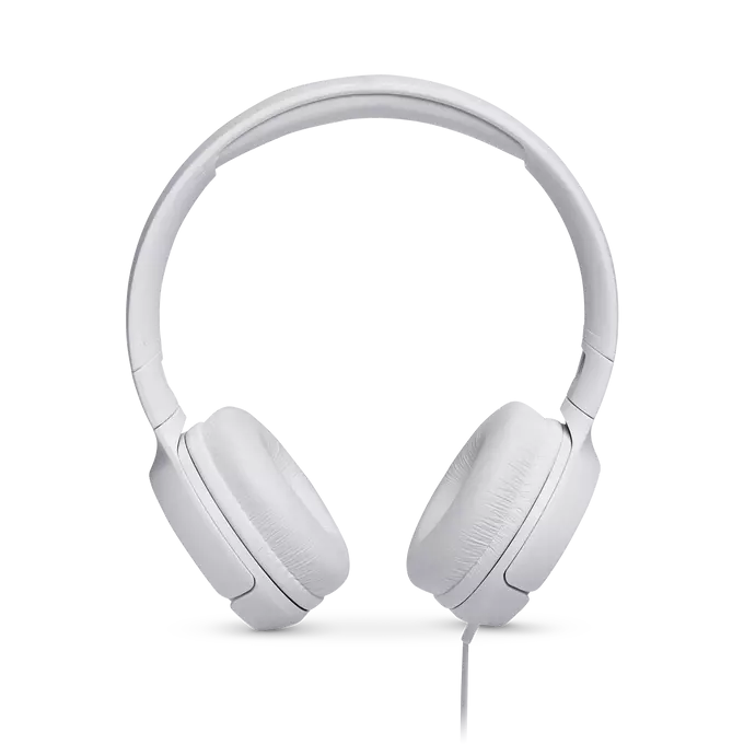 Ausinės JBL T500WHT, Baltos