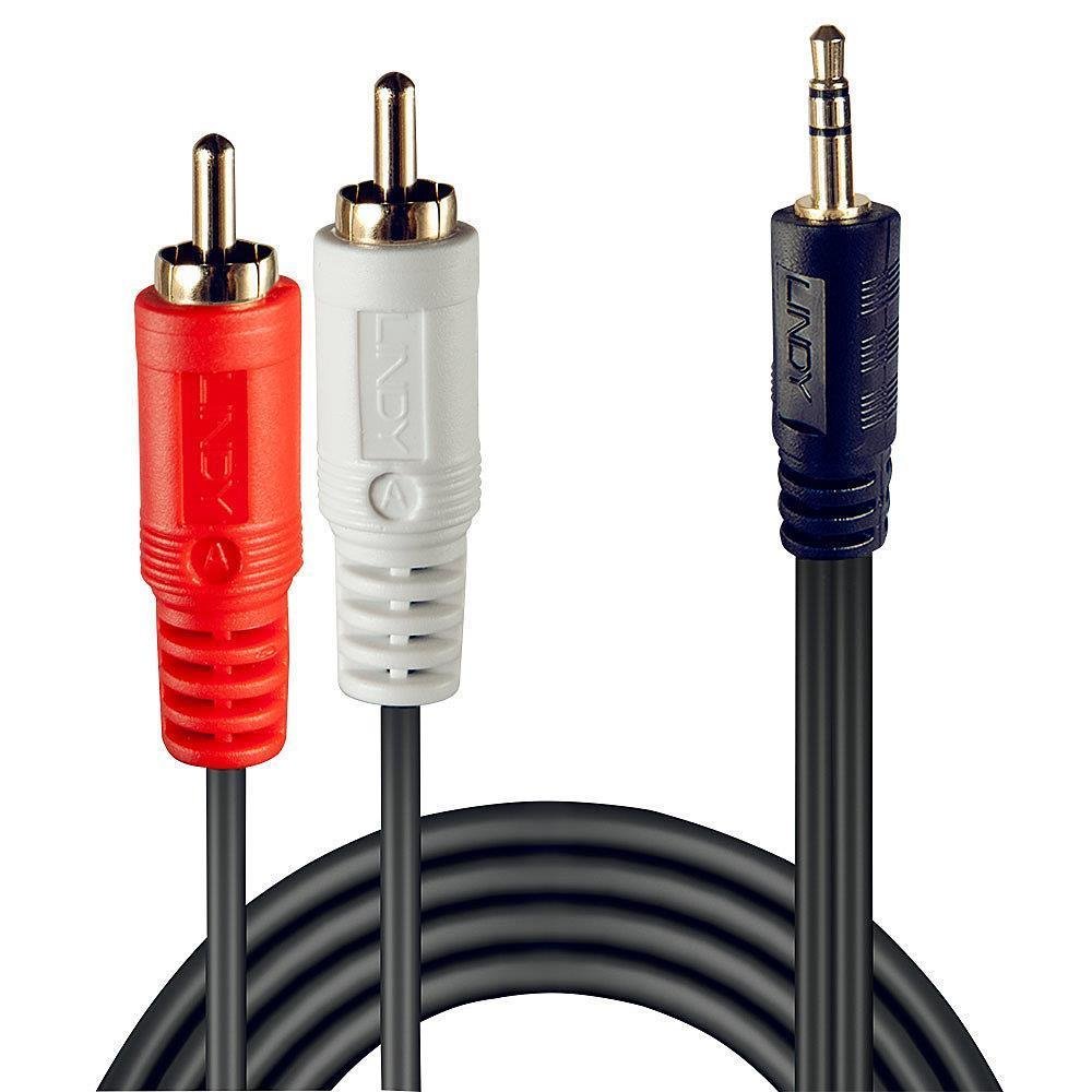 Laidas Lindy AUDIO 2XRCA/3.5MM M/M 3 m